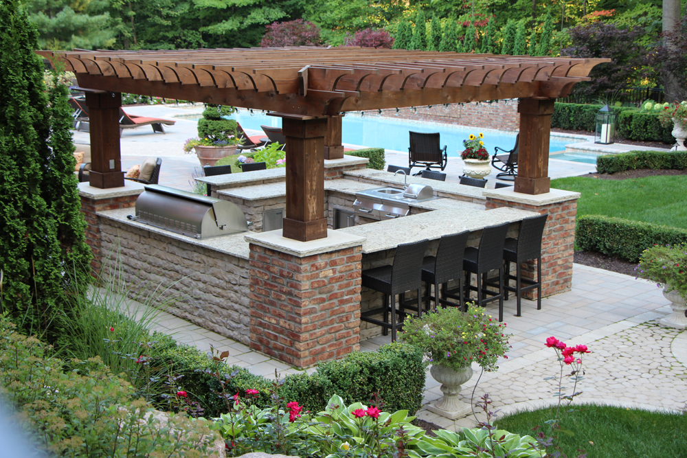 Outdoor Kitchen Novi Michigan